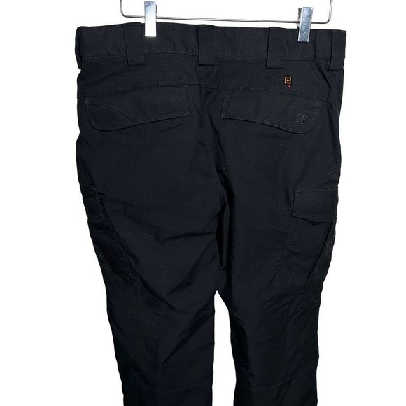 5.11 Tactical Stryke pants black cargo Flex-Tac ripstop 74369 Men’s 34x36 - Picture 5 of 7